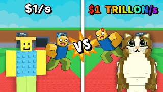 Pasando De 0 A 1 Trillon En Steal A Brainrot Vs Un Youtuber 😱🤯