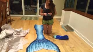 Merbella Studios mermaid tail unboxing