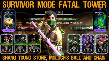 Survivor Mode FATAL Tower Battle | Faction War Best Diamond Team | MK Mobile