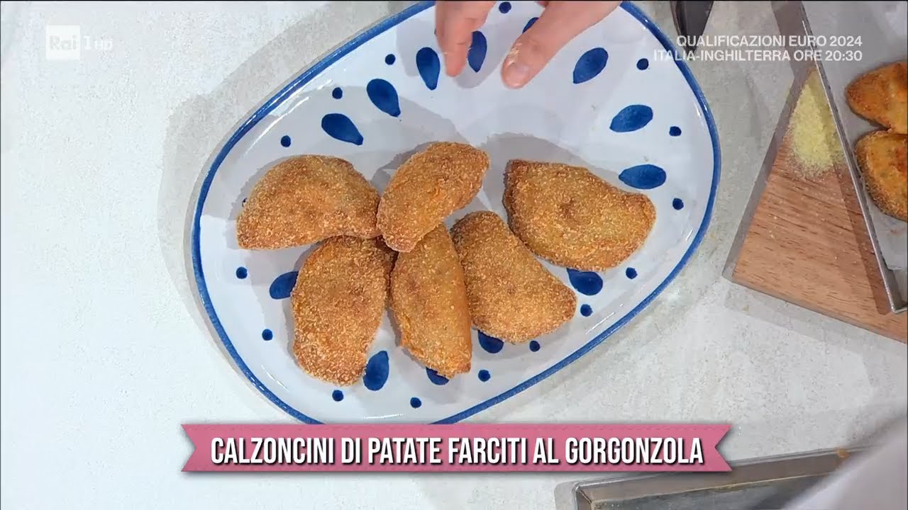 Calzoncini di patate farciti al gorgonzola - È sempre mezzogiorno - 23/03/2023