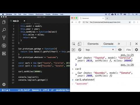 Lesson 131: 'prototype' property of constructor