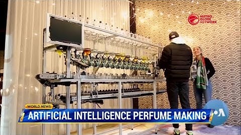 Artificial Intelligence Perfume Making