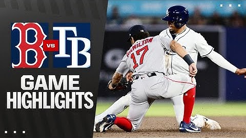 Red Sox vs. Rays Game Highlights (4/16/25) | MLB Highlights