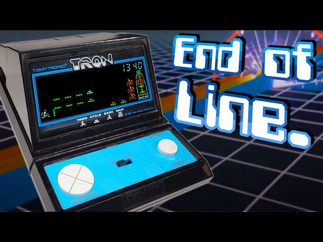 TOMY LSI GAME TRON（トロン）　1981年製 レアTOMY LSI GAME TRON（トロン） 1981年製 デッドストック