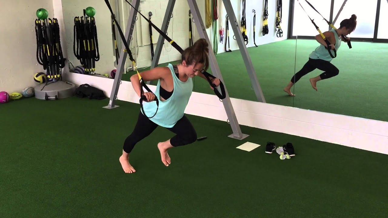 TRX Chest Press (Single Leg) YouTube