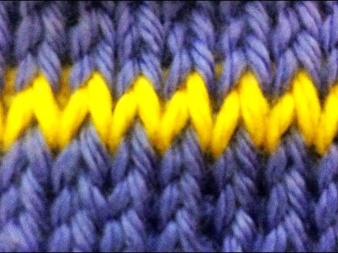 Tunisian (Afghan) crochet  3. Video #66.