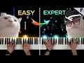 Cat vibing to ievan polkka  easy to expert