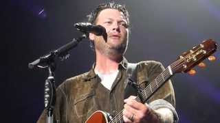 Blake Shelton " Mine would be you"- Front row ATL