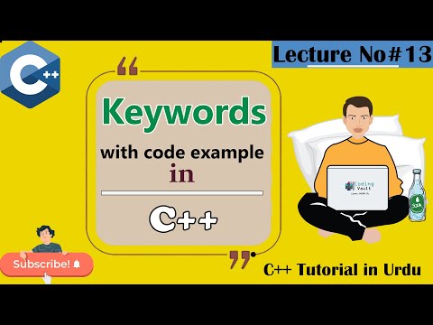 13. Keywords in C++ with code practice |C++ for beginner #TheCodingVault
