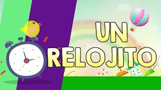 Video thumbnail of "UN RELOJITO TIENE MAMÁ, LETRA| CANCIONES DE ESCUELA DOMINICAL PARA NIÑOS"