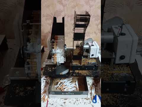 станок для изготовления сигарет. Электричесая машинка для набивки сигаретных гильз