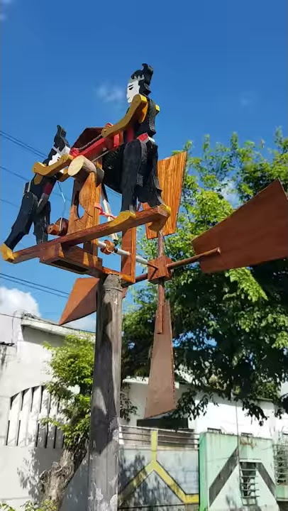 Kincir Angin Punokawan petruk gareng tukang kayu