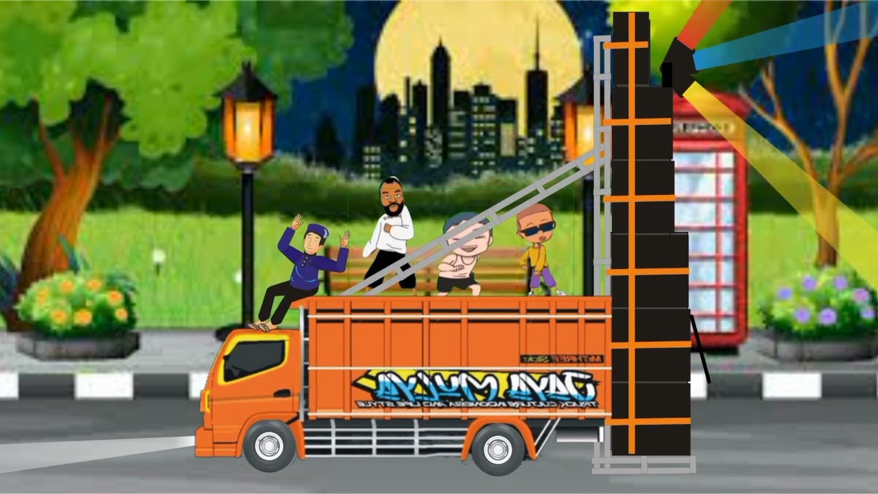 Bendhol dan Bendhil Ikut Karnaval Sound System