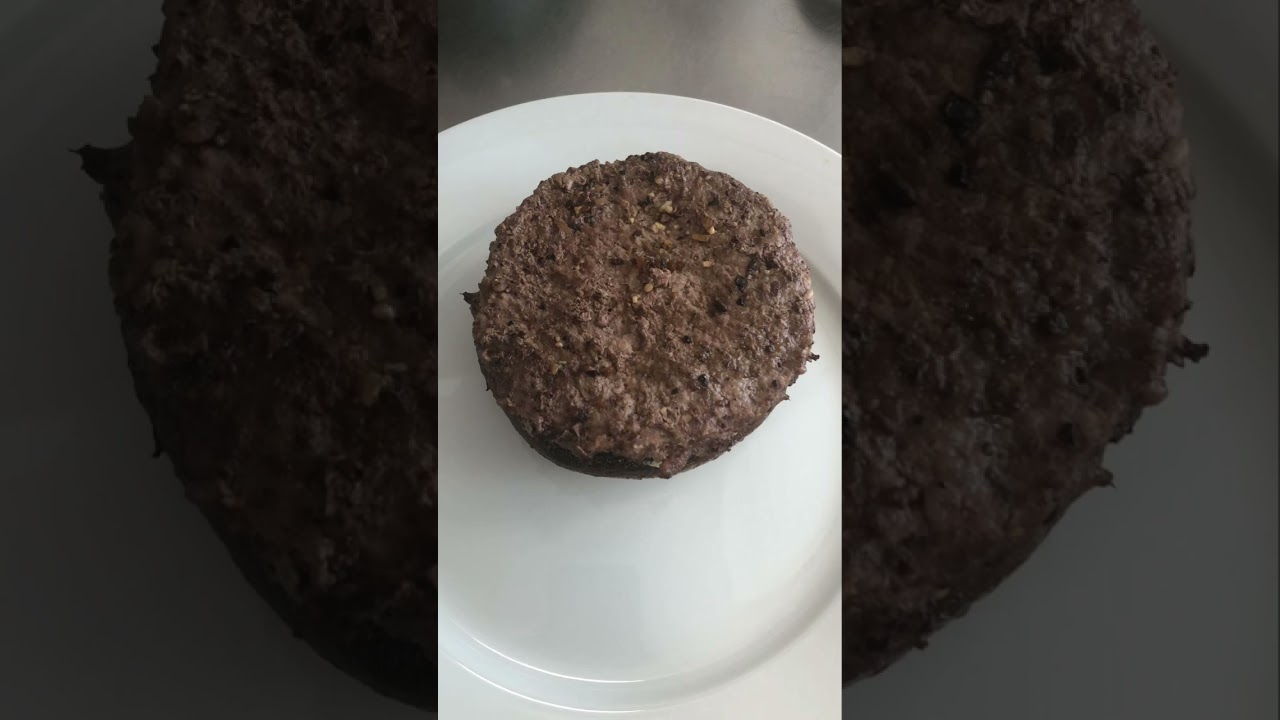 Keto Mushroom Burger #keto #food #highproteinketo #cooking #ketolife