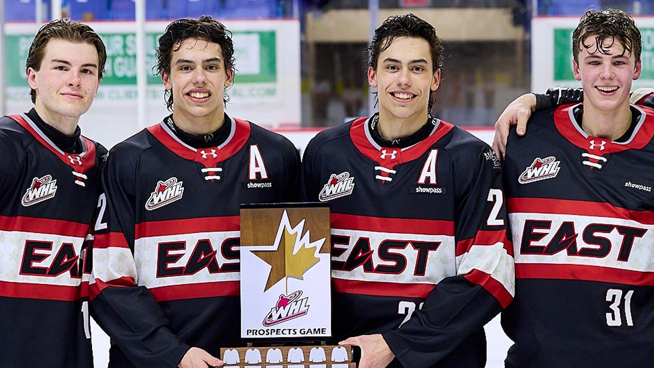 Markus Ruck Draft 2026 WHL Prospects Game Feature | Liam and Markus Ruck - YouTube