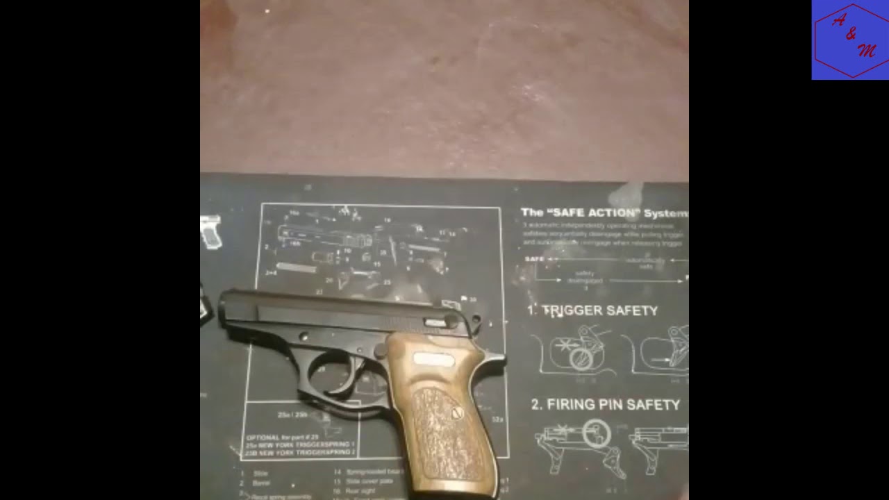 Pistola Bersa modelo 23 cal .22 LR