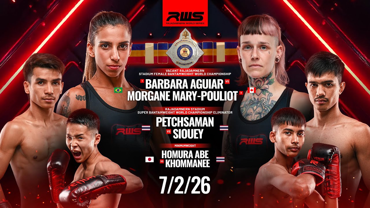 RWS Full Event 7/2/2026 | Barbara Aguiar vs Morgane Mary-Pouliot | บาร์บาร่า vs มอร์แกน