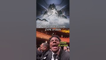 PUBG Copied CODM Mythic Type 19 Skin 💀
