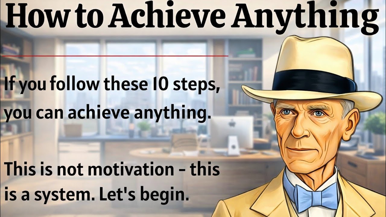 How to Achieve Anything in Life | English Motivation | Graded Reader