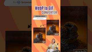 How To Convert WebP to GIF in Just One Click!