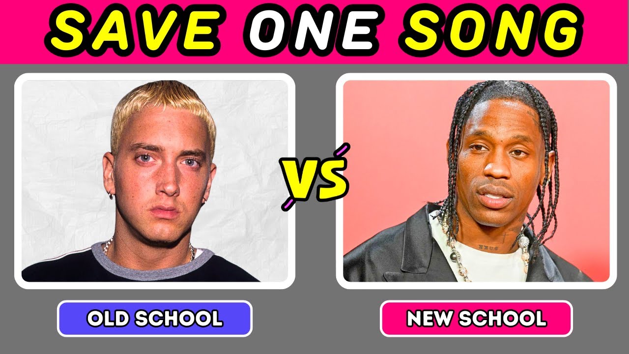OLD SCHOOL vs NEW SCHOOL - SAVE ONE SONG 🔥 (Rap Edition)