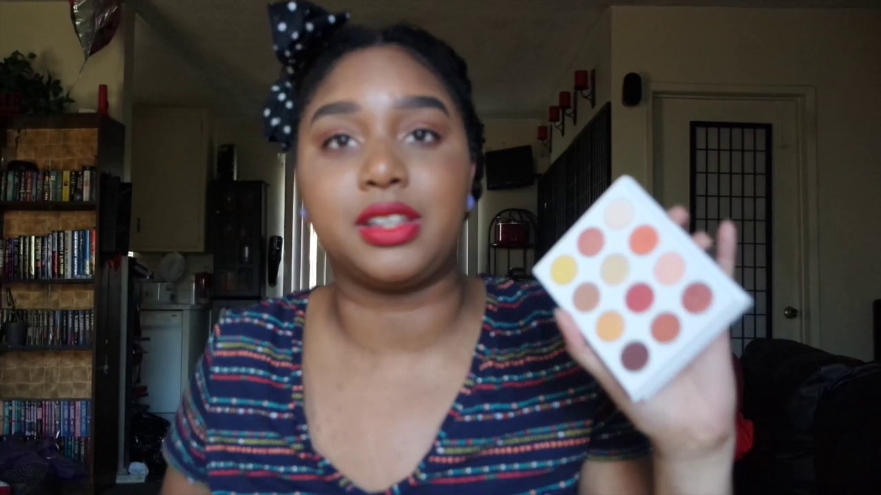 Unboxing the Colourpop Yes Please Palette Swatches | SoItsSparrow