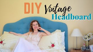 I made a 1960's Style Headboard!