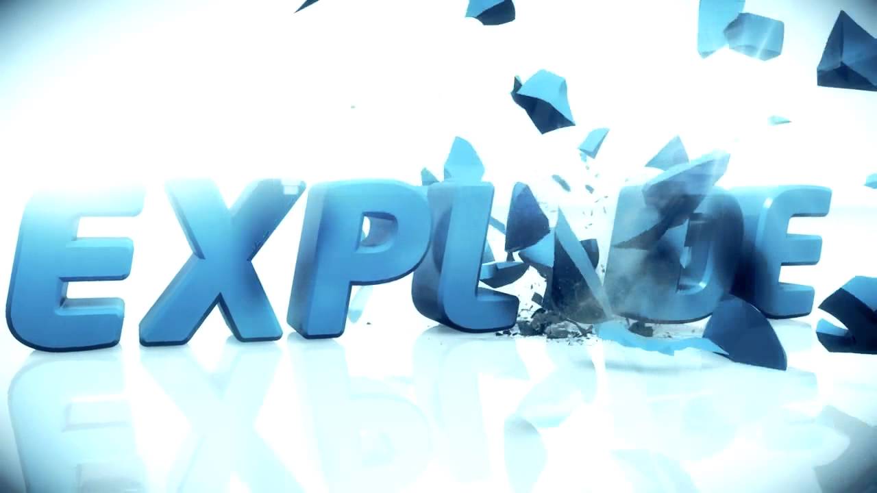 Exploding Intro Explode Intro - YouTube