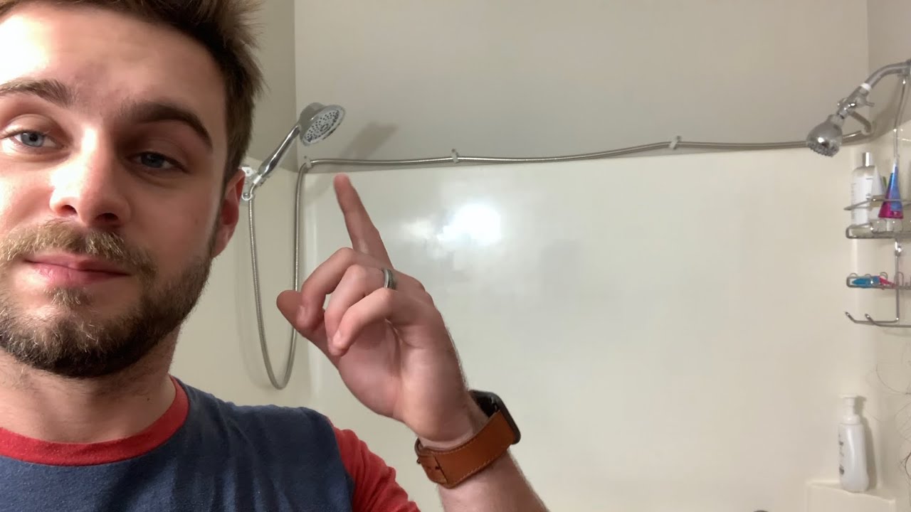 DIY Dual Shower Head Bathroom Renovation On A Budget YouTube