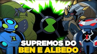 TODOS OS ALIENS SUPREMOS DE BEN 10 SUPREMACIA ALIENÍGENA E OMNIVERSE