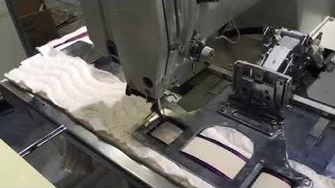 CLF3 automatic mattress handle double sewing machine for decorative mattress border