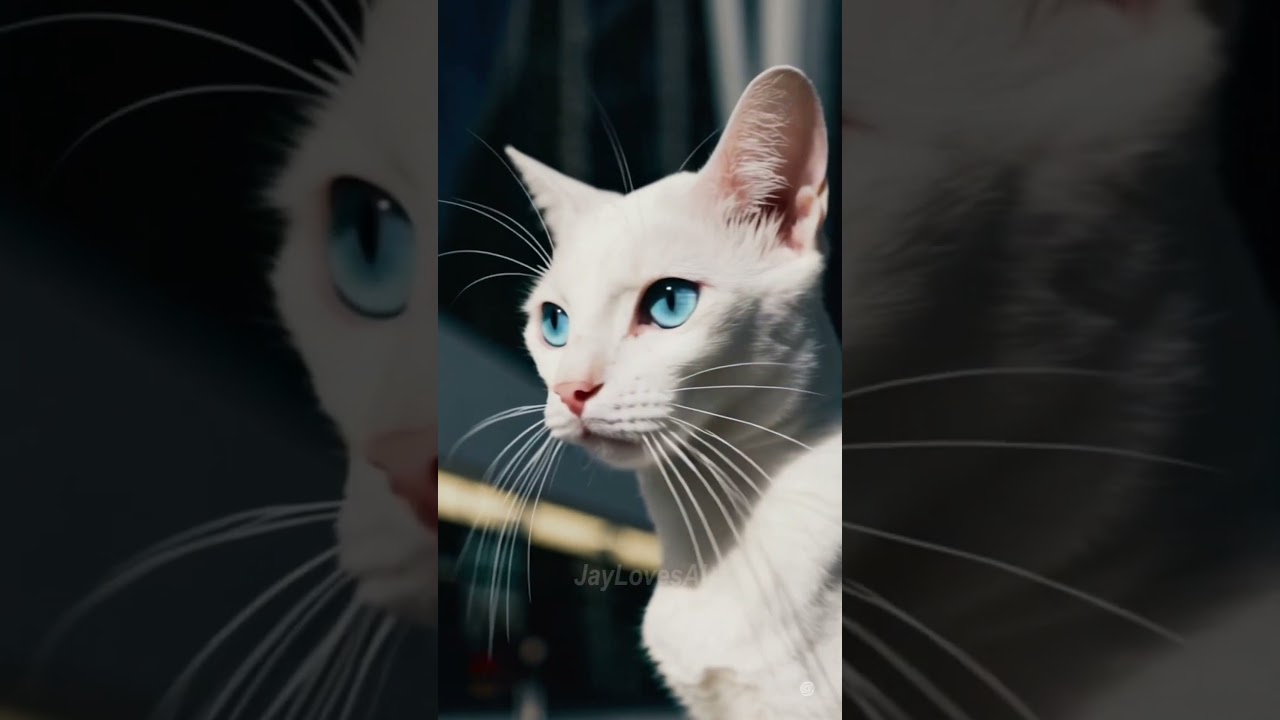 The last cat in a city. 