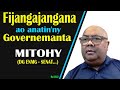 FLEURY RAKOTOMALALA-Goveremanta Malagasy: Mitohy ny fijangajangana