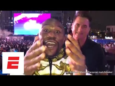 Floyd Mayweather and Manny Pacquiao announce December rematch | ESPN