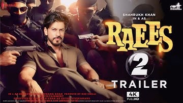 RAEES 2 : Movie trailer | Shahrukh Khan | Deepika Padukone | Siddharth Anand | Anirudh | Suhana khan