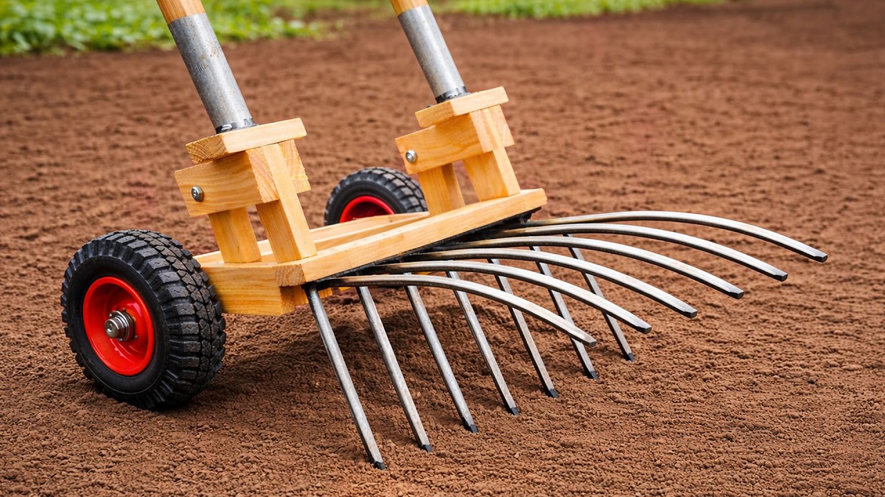 Миллиарды фермеров не знают этого секрета! Самодельная чудо-лопата поможет облегчить боль в спине.