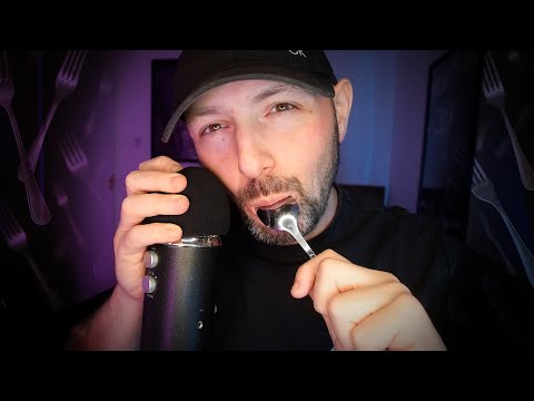ASMR Forking & Spooning You To Sleep 🍴
