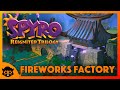 Spyro 3 reignited  part 23 fireworks factory 100 all gems  eggs