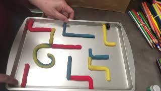 Play Dough Marble Challenge