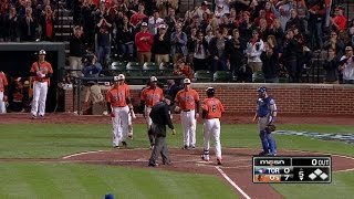 Tor Schoop Crushes A Grand Slam To Center