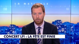 Lédito De Thomas Bonnet  Concert Lfi La Fête Est Finie