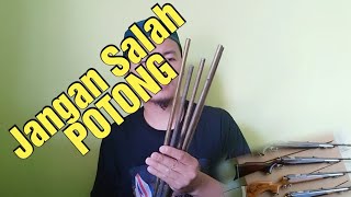 Cara Memotong Laras Yang Benar