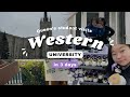 Visiting Western University from Rival School // boring?? // campus tour // twin sister visits