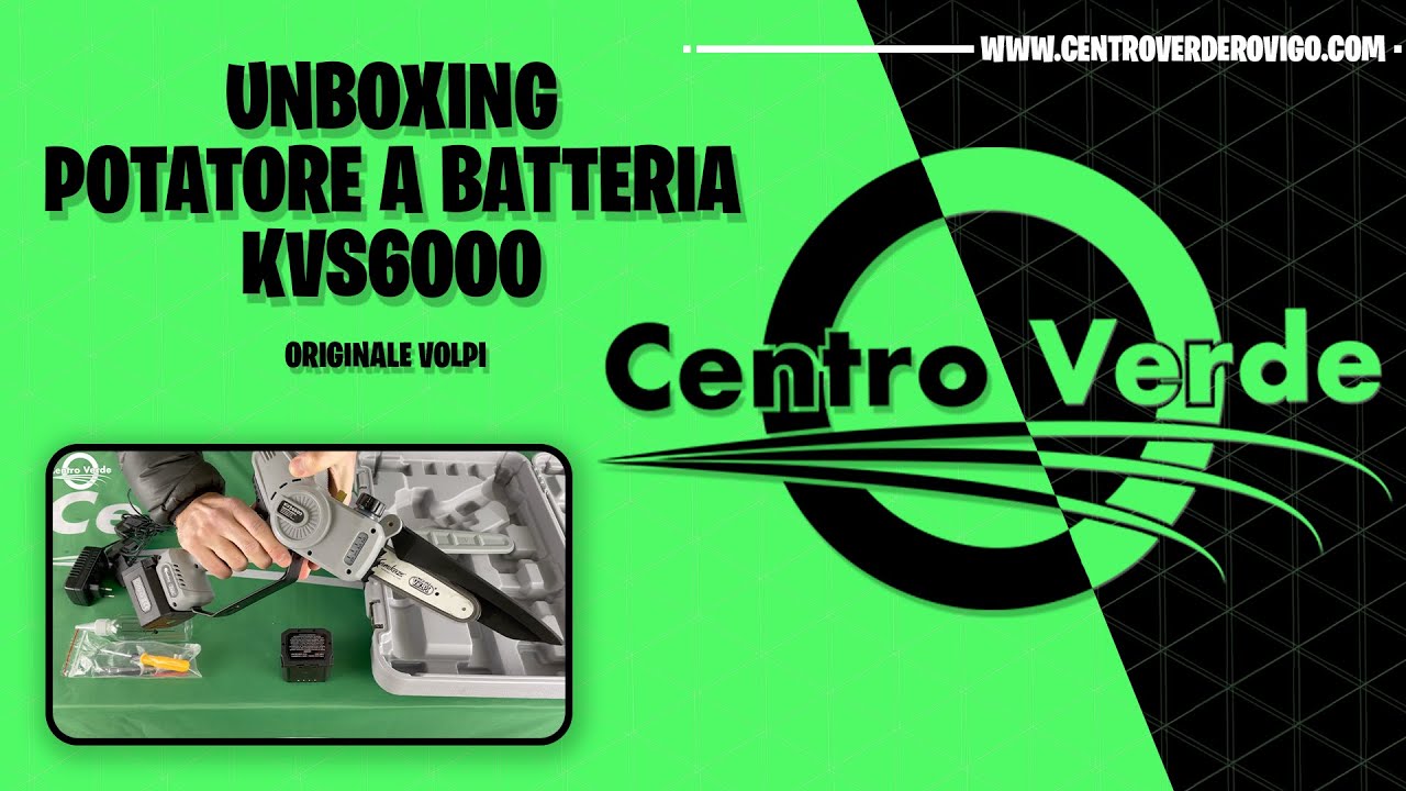 Video unboxing Volpi KVS6000 