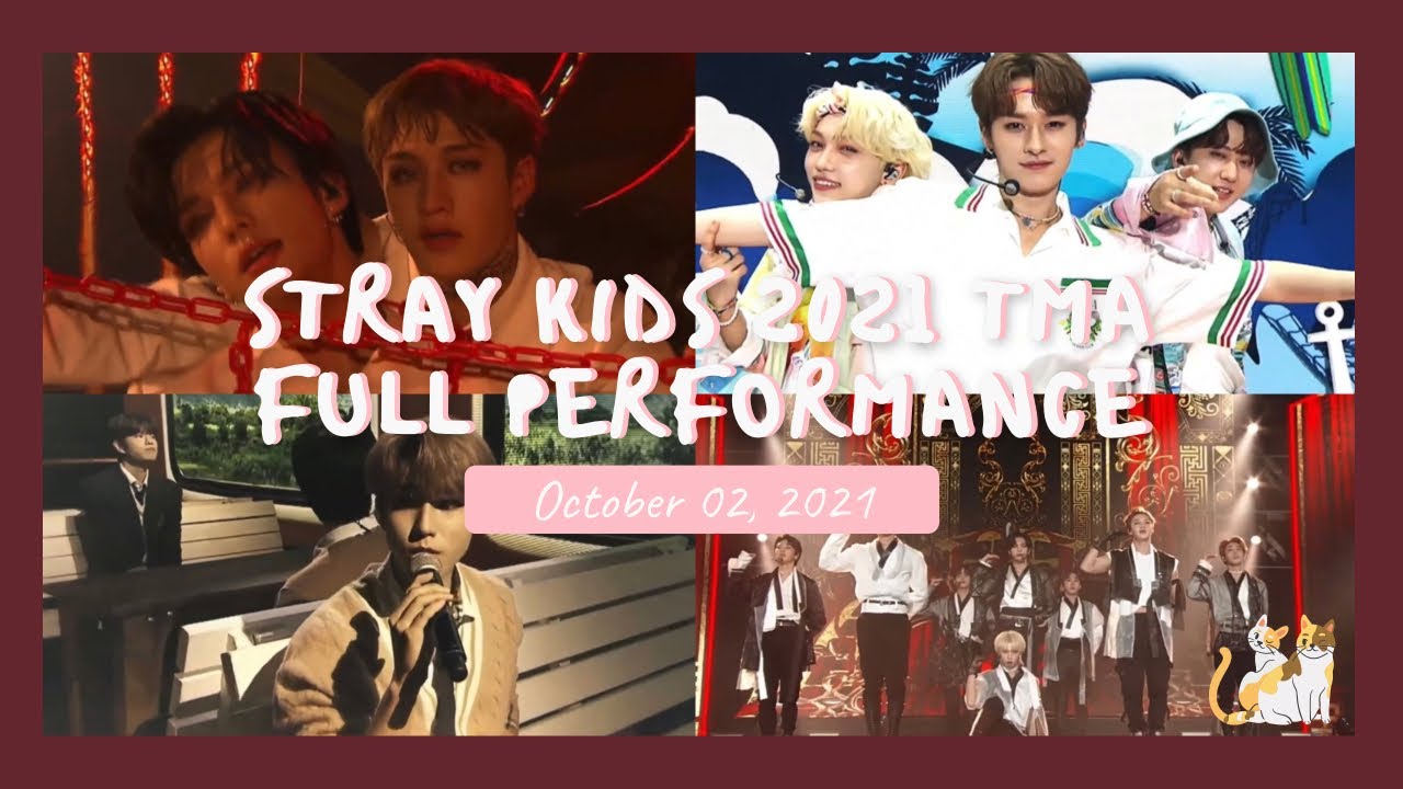 2021 TMA] 211002 Stray Kids Full Performance: Red Lights, Gone