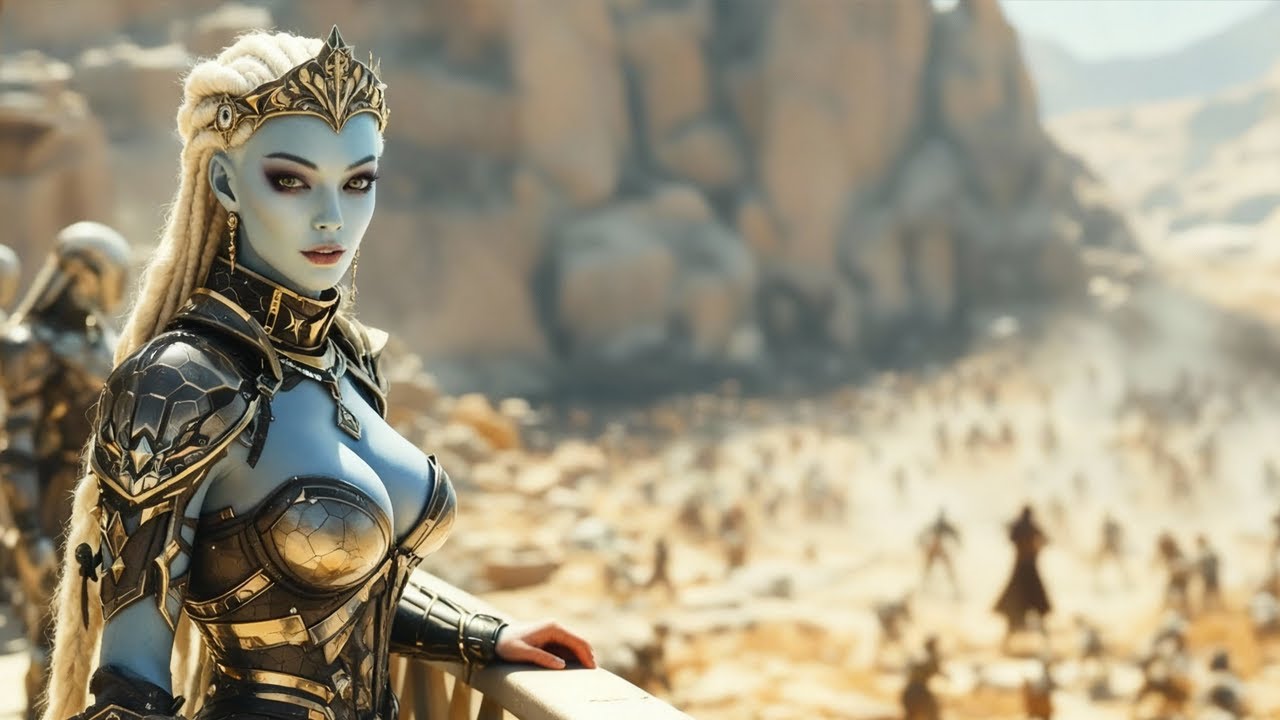 The Alien Princess and Her Guards Saw Me Fighting Alone — And They Couldn’t Believe It..