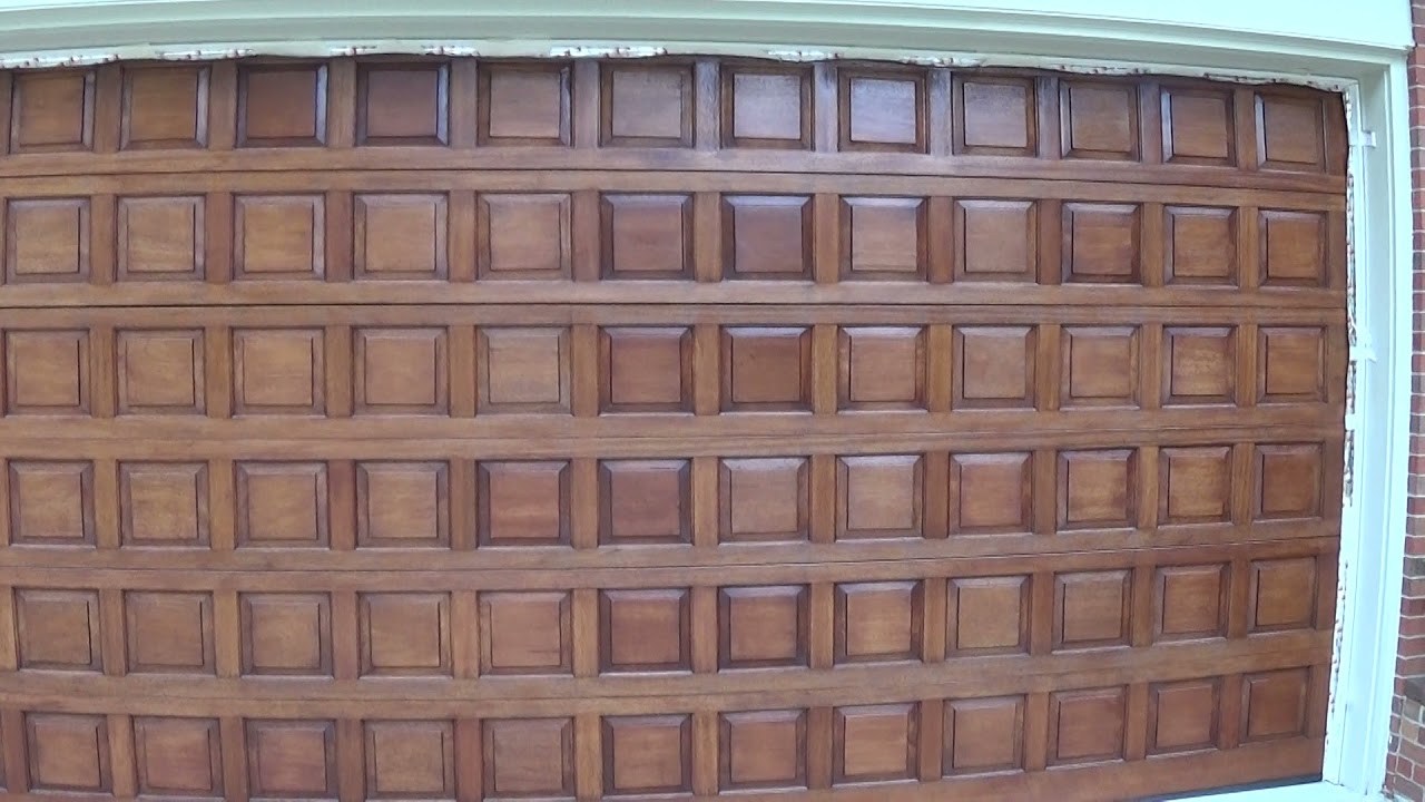 Waterlox Marine Finish Best for Wood Garage Door