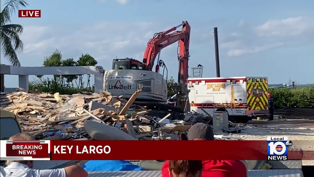 Rescuers respond to Key Largo construction accident YouTube