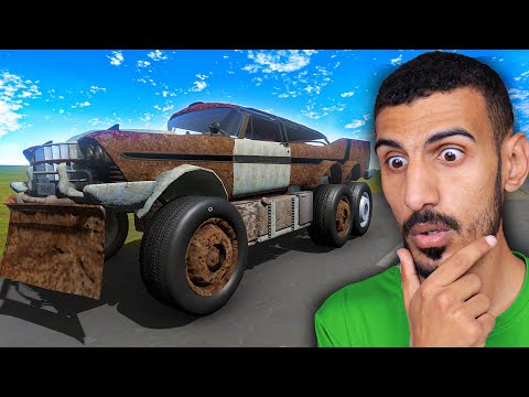 السفر الطويل صلحت اغرب سيارة في العالم   