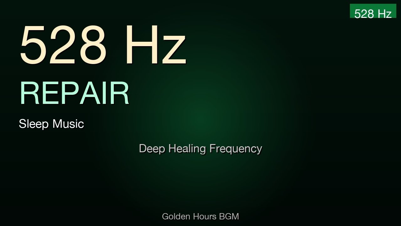 8 Hours of 528Hz Sleep Music | Deep Healing Frequency for Stress Relief ...
